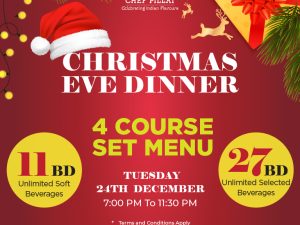 Christmas Eve Dinner at Jashan by Chef Pillai Christmas Events