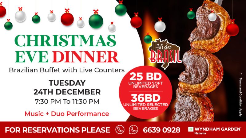 Christmas Eve Dinner at Via Brasil – Christmas Events