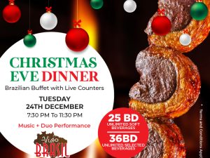 Christmas Eve Dinner at Via Brasil Christmas Events