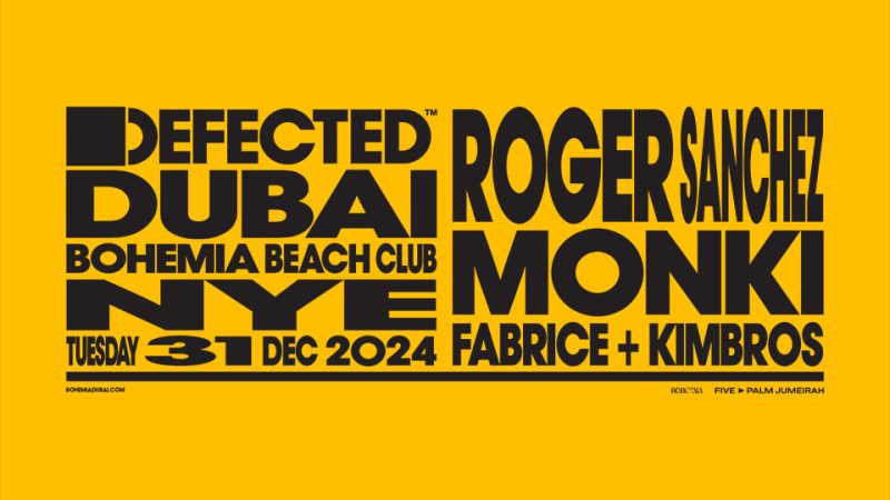 Defected – New Years Eve Events