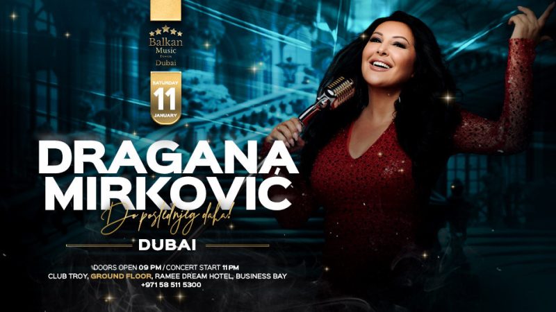 Dragana Mirkovic Live Concert in Dubai – Nightlife