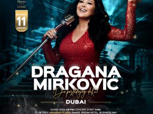 Dragana Mirkovic Live Concert in Dubai Nightlife