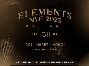 Elements Nye 2025 By Aks in Dubai New Years Eve Events