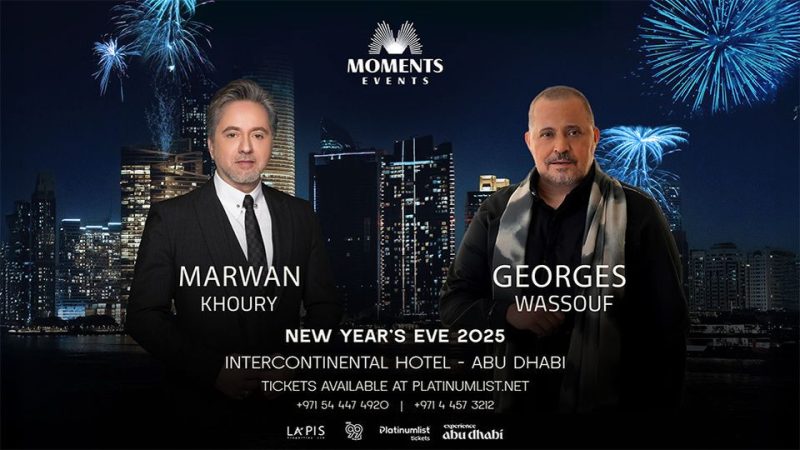 George Wassouf & Marwan Khoury Live in Abu dhabi – New Years Eve Events