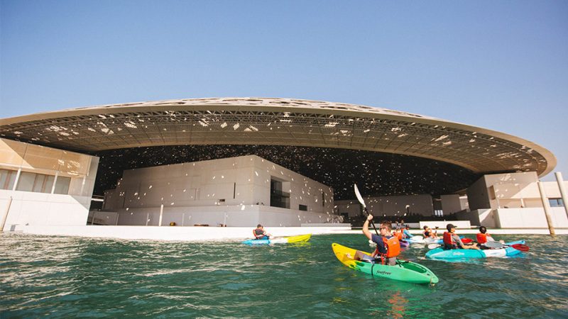 Guided Kayak Tour at Louvre Abu Dhabi – Water Sports