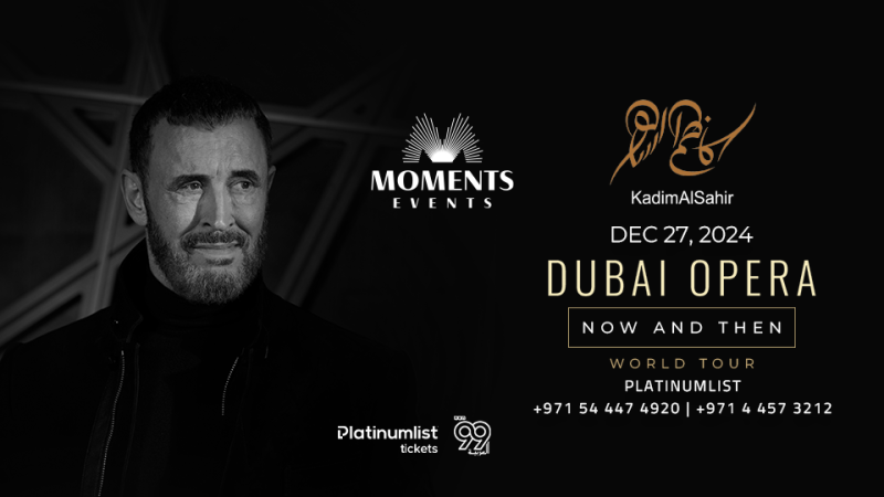 Kadim Al Sahir Concert at Dubai Opera – Arabic Events