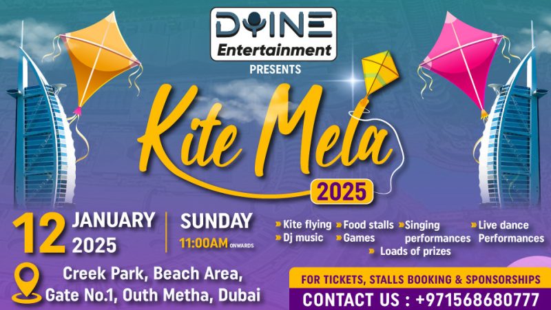 Kite Mela 2025 in Dubai – Festival