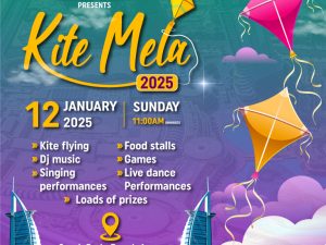 Kite Mela 2025 in Dubai Festival