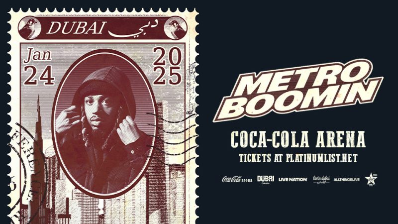 Metro Boomin Live at Coca-Cola Arena in Dubai – Concerts