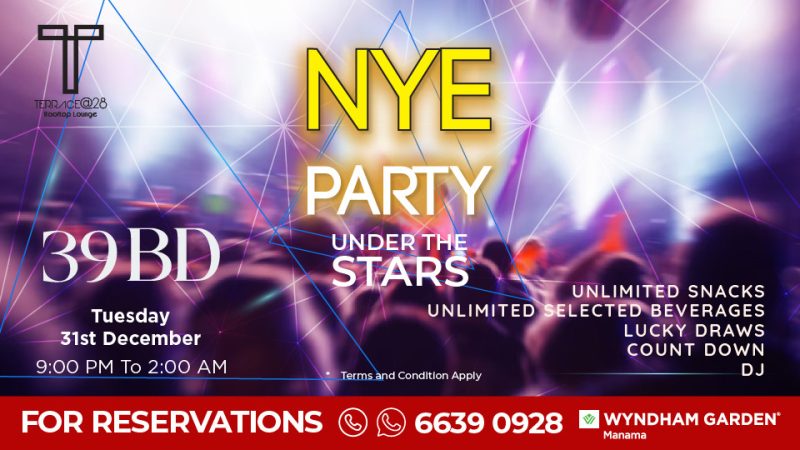 NYE Party Under the Stars – New Years Eve Events