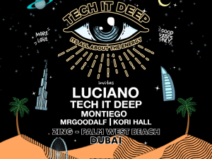 NYE Weekend: Tech it Deep Invites Luciano New Years Eve Events