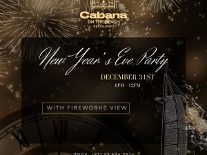 New Year Eve at Cabana on the Beach Restaurant New Years Eve Events