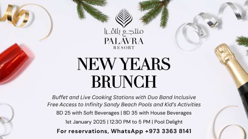 New Year’s Brunch at Palavra Resort – Brunches