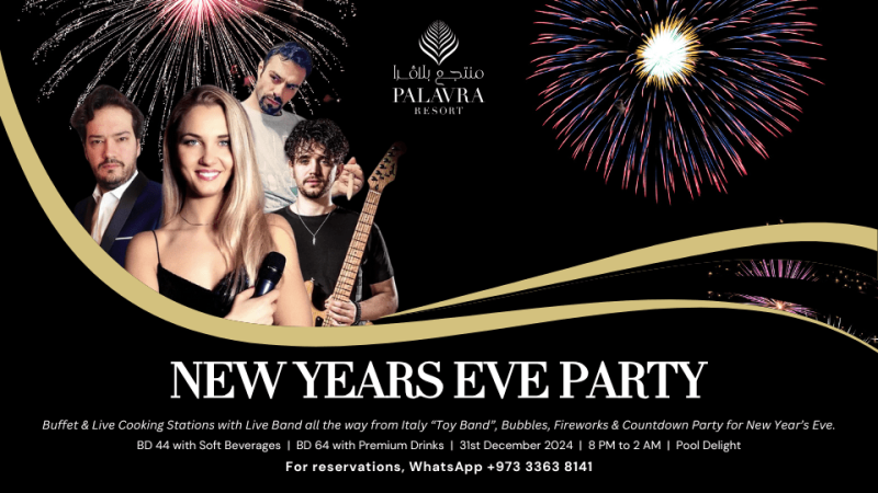 New Year’s Eve Party at Palavra Resort – New Years Eve Events