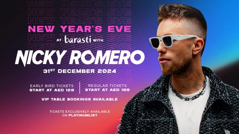 New Year’s Eve at Barasti with Nicky Romero – New Years Eve Events