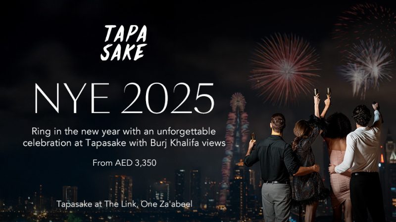 New Year’s Eve at Tapasake – NYE 2025 in Dubai – New Years Eve Events