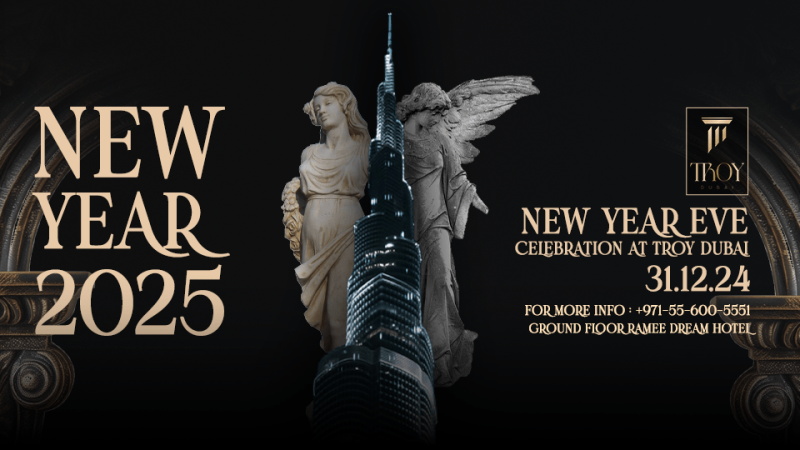 New Year’s Eve at Troy in Dubai – New Years Eve Events