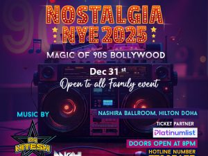 Nostalgia - 90s Red Apple Bollywood New Years - 15th Edition Concerts