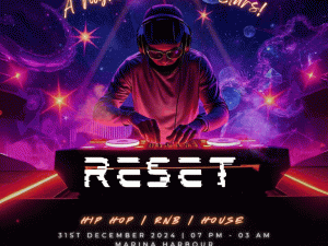 Reset 2025 in Muscat New Years Eve Events