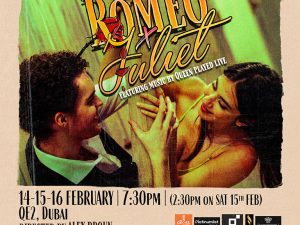 Romeo & Juliet Featuring Music by Queen Played Live at Theatre by QE2 Christmas Events