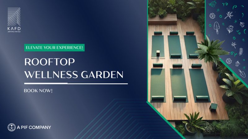 Rooftop Wellness Garden at KAFD – Attractions Special Offers