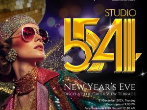 Studio 54 @ Radisson Blu Hotel Deira Creek New Years Eve Events