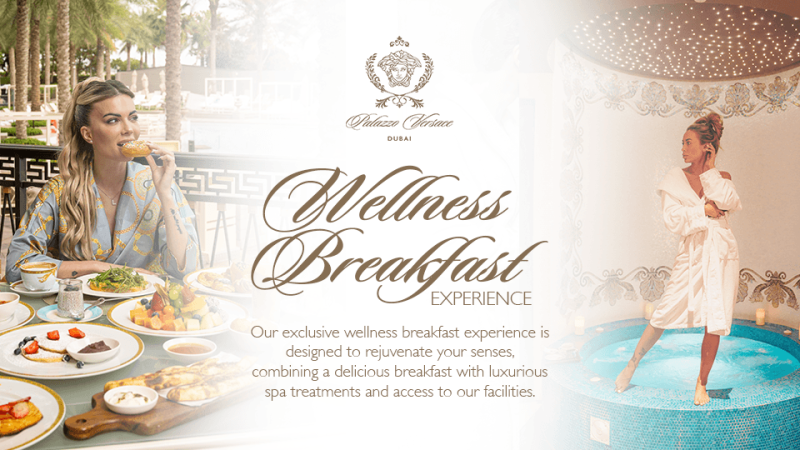 Wellness Breakfast Experience at Giardino | Palazzo Versace Dubai – Brunches