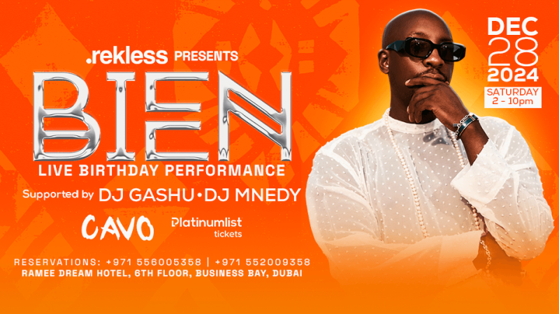 .rekless presents Bien Live in Dubai – Nightlife