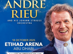 André Rieu & his Johann Strauss Orchestra at Etihad Arena in Abu Dhabi 2025 Classical Events