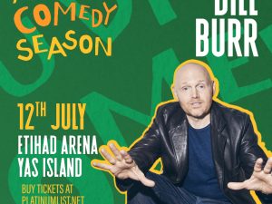 Bill Burr at Etihad Arena in Abu Dhabi Comedy Events