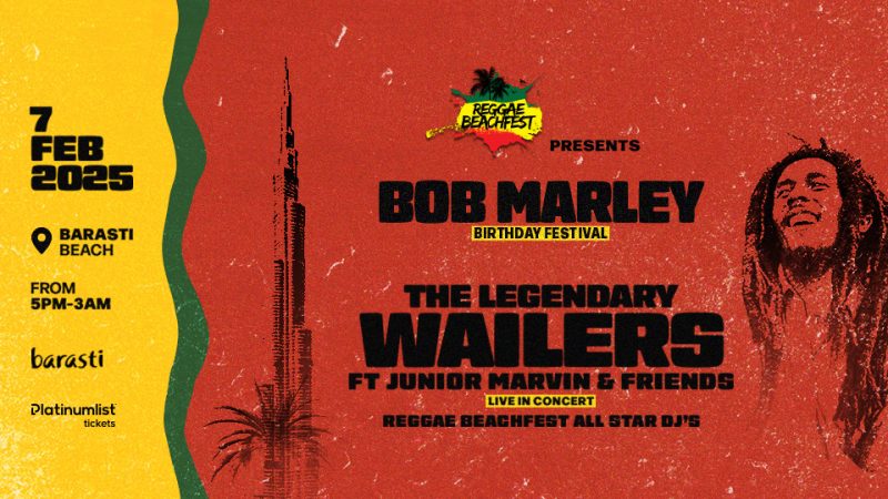 Bob Marley Birthday Festival by Reggae Beachfest in Dubai – Concerts