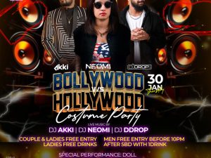 Bollywood vs Hollywood Costume Party at Elite Crystal Hotel Desi Events