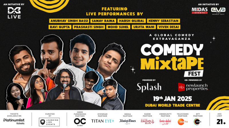 Comedy Mixtape Fest in Dubai – Comedy Events