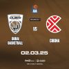 Dubai Basketball vs Cibona at Coca-Cola Arena in Dubai Sports Events