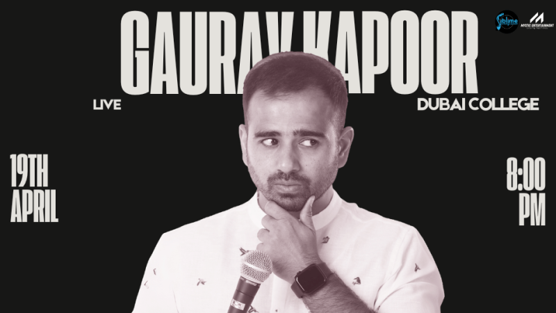 Gaurav Kapoor Live in Dubai – Comedy Events