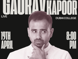 Gaurav Kapoor Live in Dubai Comedy Events