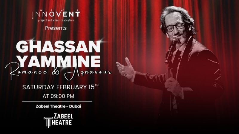 Ghassan Yammine: Romance & Aznavour at Zabeel Theatre in Dubai – Concerts