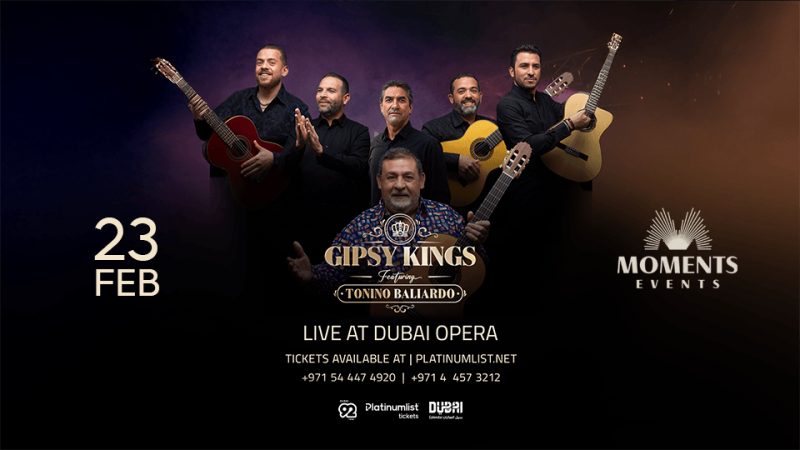 Gipsy King Concert at Dubai Opera – Concerts