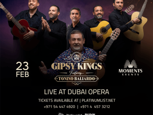 Gipsy King Concert at Dubai Opera Concerts