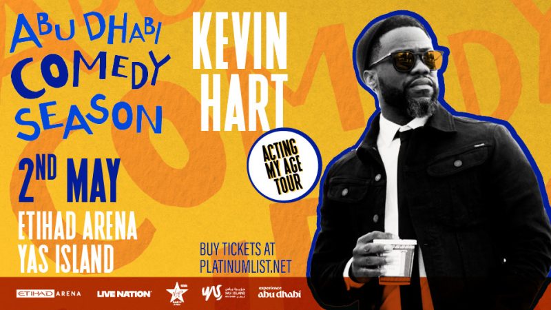 Kevin Hart at Etihad Arena in Abu Dhabi – Comedy Events