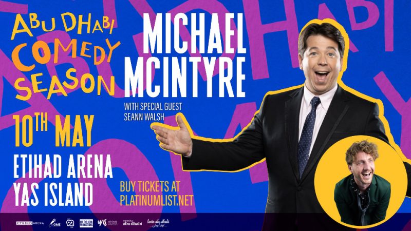 Michael McIntyre at Etihad Arena in Abu Dhabi – Comedy Events