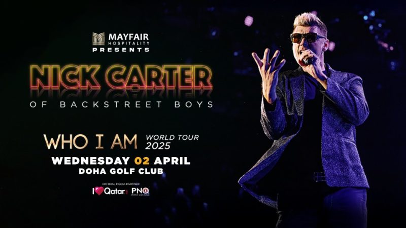 Nick Carter Live In Doha – Concerts