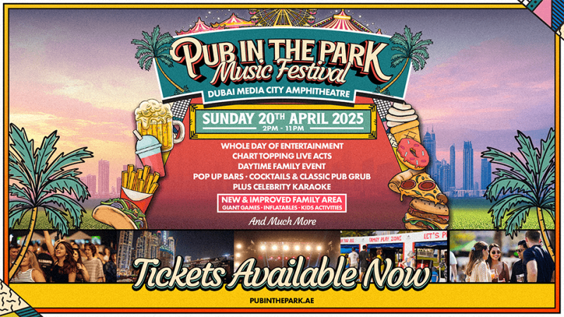 Pub in the Park 2025 in Dubai – Festival