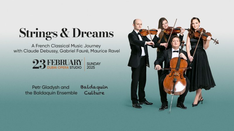 Strings & Dreams at Dubai Opera Studio – Classical Events