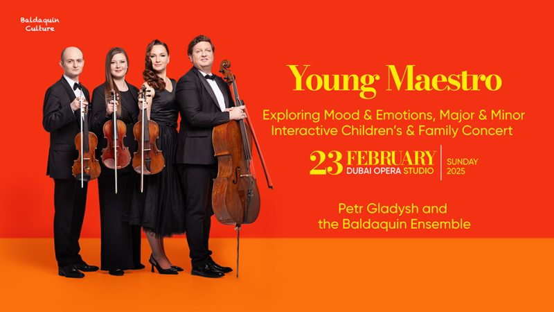 Major & Minor at Dubai Opera Studio Classical Events